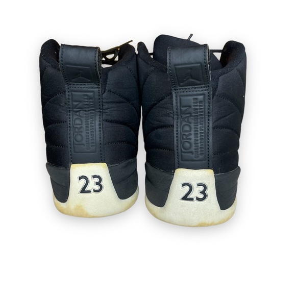 Nike Air Jordan 12 Retro Nylon Black - Size 12 - Picture 5 of 14